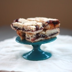 Raspberry Shortbread Bars