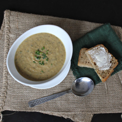 Roasted Potato Leek Soup