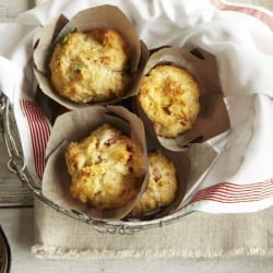 Ham & Cheese Muffins
