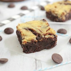 Nutella Cheesecake Brownies