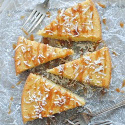 Coconut Milk Skillet Cake