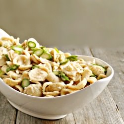 Asparagus, Feta & Oregano Pasta
