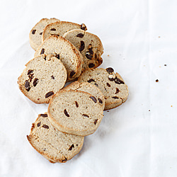 Chestnut Flour Cookies with Coffee