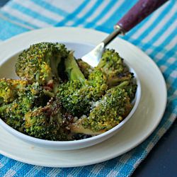 Roasted Broccoli W/Parmesan