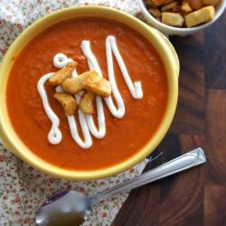 Creamy Sun Dried Tomato Soup