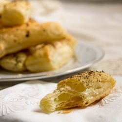 Puff Pastry Bites (Khari Biscuit)