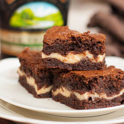 Bailey’s Cheesecake Brownies