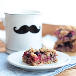 Berry Oat Bars