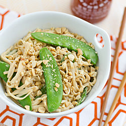 Peanut Udon Noodles