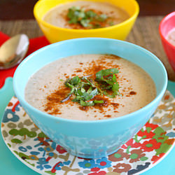 Raw Vegan Cream of Mushroom Soup
