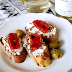 Ricotta Bruschetta