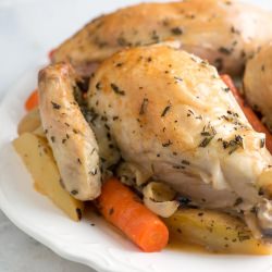 Butterflied Roasted Chicken
