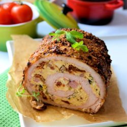 Pork Loin Stuffed with Egg