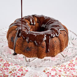 Banana Split Bundt Cake