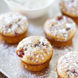Strawberry Jam Muffins