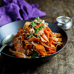 Harissa Carrot Salad with Feta