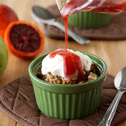 Mini Pear Walnut Crisps