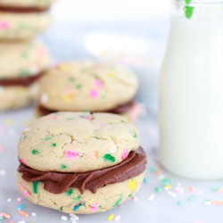 Funfetti Sandwich Cookies