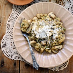 Risotto with Mushrooms