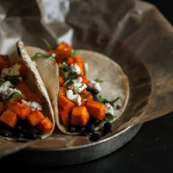 Sriracha Butternut Squash Tacos