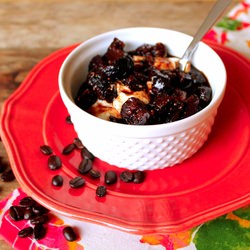 Yogurt with Coffee Fig Compote