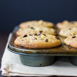 GF Chocolate Banana Nut Muffins