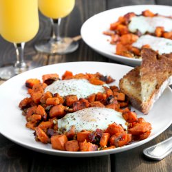 Sweet Potato Bacon Hash
