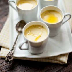 Olive Oil and Vanilla Pots de Cream