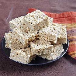 Maple Brown Butter Crispy Treats