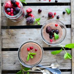 Chocolate Berry Shake