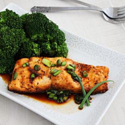 Honey Soy Glazed Salmon
