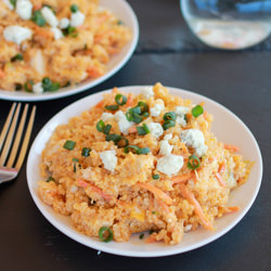 Buffalo Chicken Quinoa Salad