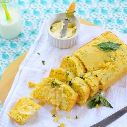 Corn Bread with Basil
