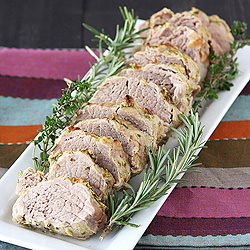 Herb, Garlic, and Dijon Pork