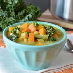 Butternut, Chickpea & Kale Soup