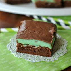 Chocolate Mint Brownies