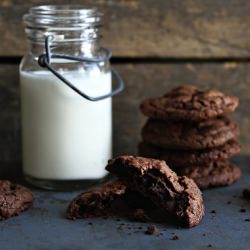 Chocolate Chocolate Chip Cookies