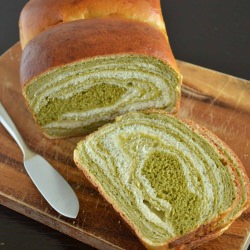 Matcha Marble Swirl Bread