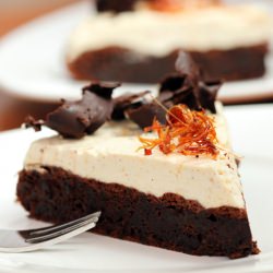 Chocolate Cake- Caramel Mousse