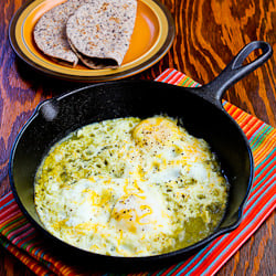 Salsa Verde Eggs