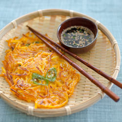 Korean Pumpkin Pancakes