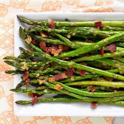 Roasted Asparagus with Bacon