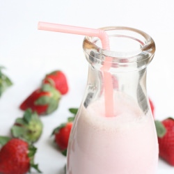 Strawberry Bunny Milk