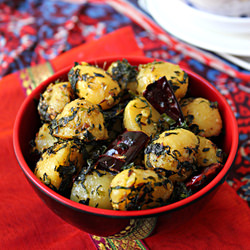 Fenugreek/ Spinach And Potato Curry
