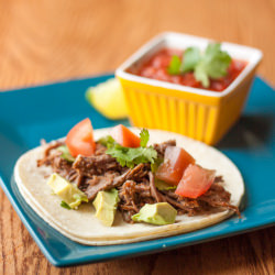 Tequila Lime Shredded Beef Tacos