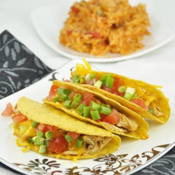 Slow Cooker Chicken Tacos