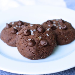 Salted Caramel Mocha Cookies