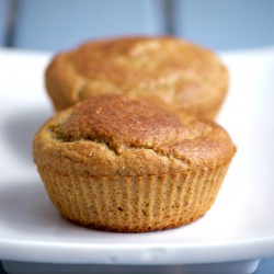 Polenta Banana Muffins