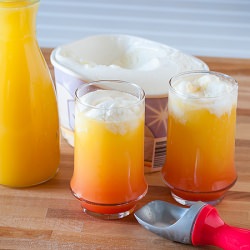 Orange Juice Float