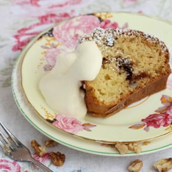 CREME FRAICHE AND CRUMBLE CAKE